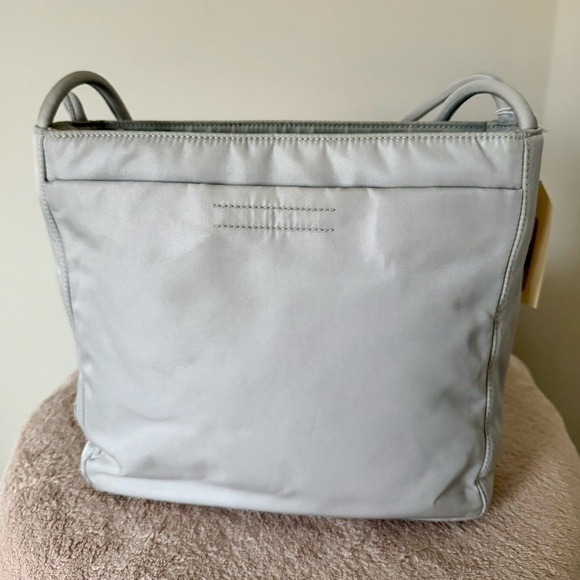 PRADA Tessuto Nylon Tote in Grey - Authentic and in used condition - Picture 3 of 8